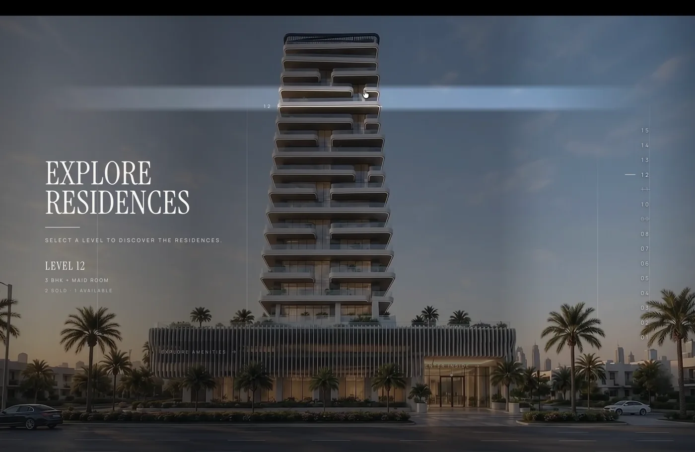 Reposé Residence — digital experience by JS Tech Labs
